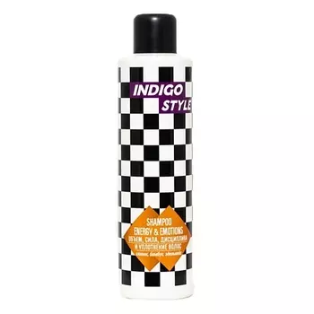 INDIGO STYLE шампунь энергия и эмоции - объем, сила, дисциплина волос 200.0