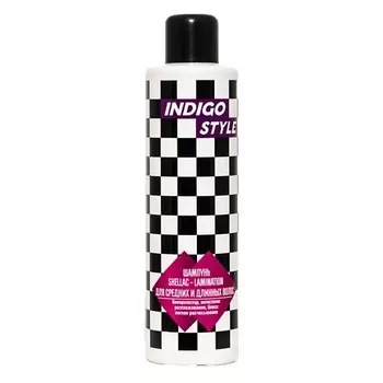 INDIGO STYLE Шампунь шеллак-кератирование для средних и длинных волос