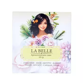 ИНДОКИТАЙ Саше "LA BELLE" Гардения, хвоя, цитрус