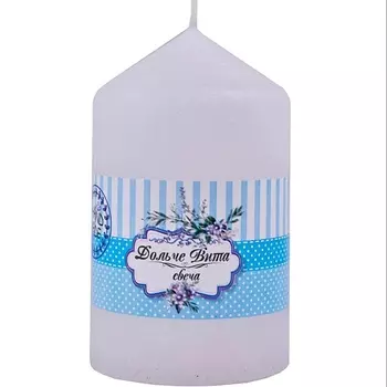 ИНДОКИТАЙ Свеча пеньковая средняя "Дольче вита" 1.0