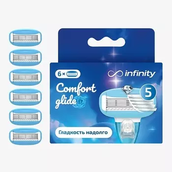 INFINITY Cменные кассеты 4 шт. совместимы с бритвами VENUS