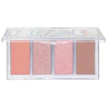 INFLUENCE BEAUTY Палетка для контуринга Silver Decagon