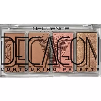 INFLUENCE BEAUTY Палетка контуринга со схемой золотого сечения Golden Decagon