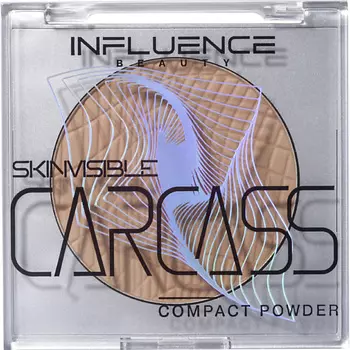 INFLUENCE BEAUTY Пудра SKINVISIBLE CARCASS компактная легкая