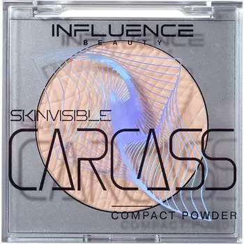 INFLUENCE BEAUTY Пудра SKINVISIBLE CARCASS компактная легкая