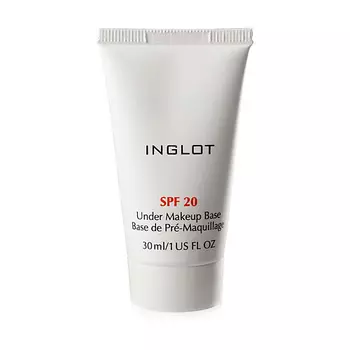 INGLOT База под макияж Under the makeup base SPF20 праймер для лица с защитой от солнца 10.0
