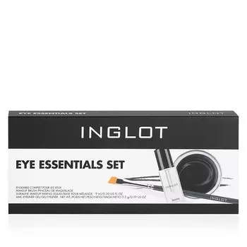 INGLOT Набор с кистью подводка для глаз №77 + средство для разведения теней DURALINE