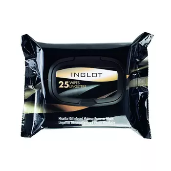 INGLOT Салфетки для снятия макияжа мицелярные 25.0