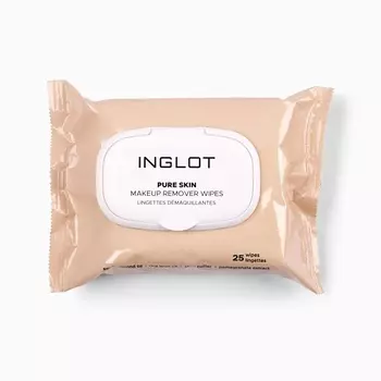 INGLOT Салфетки для снятия макияжа Pure skin 25.0