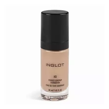 INGLOT Тональный крем HD perfect coverup foundation стойкий, выравнивающий