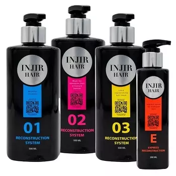 INJIR HAIR Комплекс восстановления прямых волос