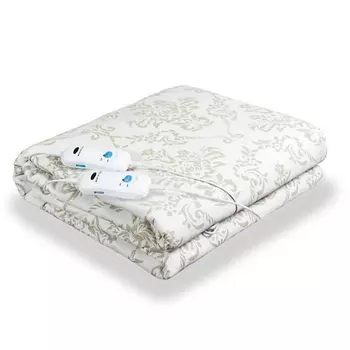 ИНКОР Электроодеяло с инфракрасным подогревом 140x180, 9 режимов, двухзонное (ОНЭ-4.3-100/220)