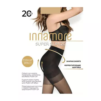 INNAMORE Колготки женские Push Up Caramello 20 den с моделирующим эффектом