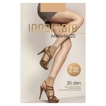 INNAMORE Носки женские капроновые Minielle Miele 20 den