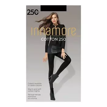 INNAMORE Женские колготки Cotton 250 den Nero