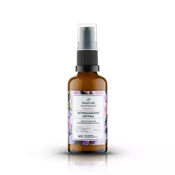 INNATURE Крем для лица для нормальной и комбинированной кожи Natural Face Cream