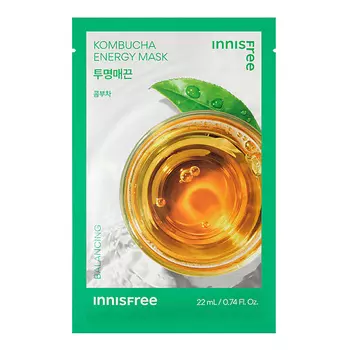 INNISFREE Балансирующая маска для лица с комбучей Squeeze Energy