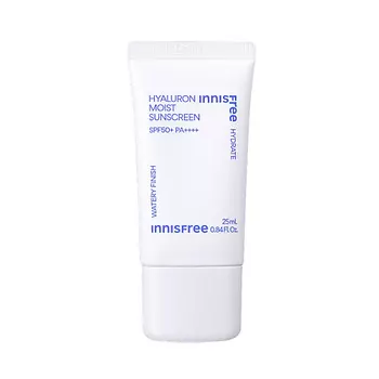 INNISFREE Гиалуроновая увлажняющая солнцезащитная эссенция с защитой SPF50 + PA ++++ Hyaluron Moist Sunscreen