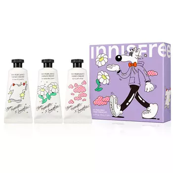 INNISFREE Подарочный набор парфюмированных кремов для рук My Perfumed №23