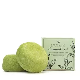 INNULA Твердый шампунь "Зеленый чай" для нормальных волос