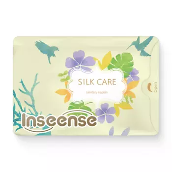 INSEENSE Прокладки женские гигиенические ночные плюс Silk Care