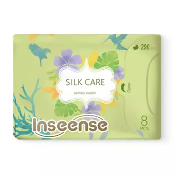 INSEENSE Прокладки женские гигиенические ночные Silk Care