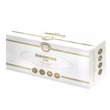 INSEENSE Салфетки бумажные белые 2 слоя 150.0