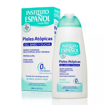 INSTITUTO ESPANOL Гель для ванны и душа линии ATOPIC SKIN