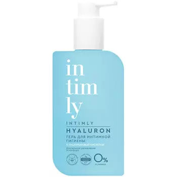 INTIMLY Гель для интимной гигиены c гиалуроновой кислотой 220.0