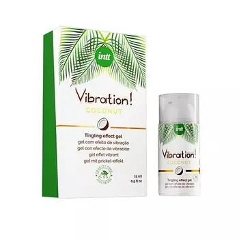 INTT Увлажняющий гель Vibration Coconut (Вибро Кокос Веган) 15.0