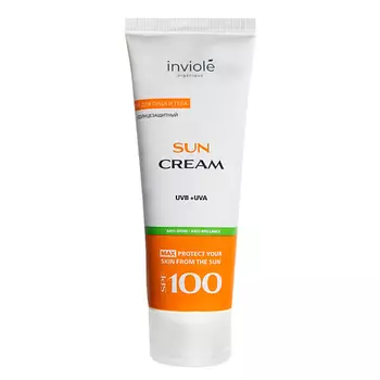 INVIOLE Солнцезащитный крем для лица и тела SPF 100, крем от загара