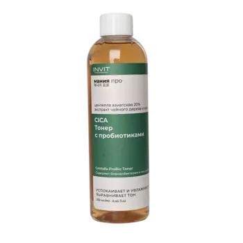 INVIT Centella Pro Bio Toner Тонер с центеллой, Мания Про 250.0