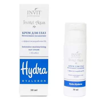 INVIT Крем для глаз с лифинг эффектом Интенсивное увлажнение «Invitel Aqua» 30.0