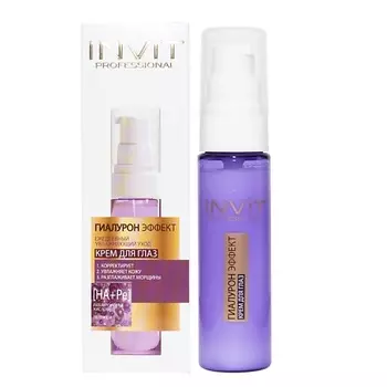 INVIT Крем для кожи вокруг глаз ГИАЛУРОН ЭФФЕКТ 30.0