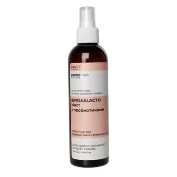 INVIT Pro Bio Toner-Mist Мист для лица с пробиотиками, Мания Про 250.0