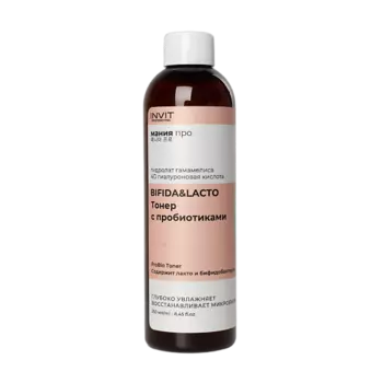 INVIT Pro Bio Toner Тонер для лица с пробиотиками, Мания Про 250.0