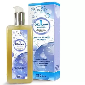 INVIT Шампунь для сухих и повреждённых волос Оксидин 1 250.0