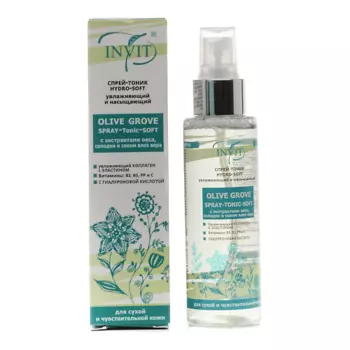 INVIT Спрей-тоник увлажняющий и насыщающий Olive Grove 110.0