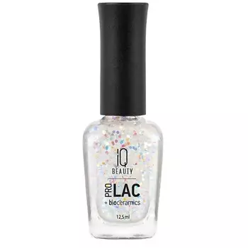 IQ BEAUTY Лак для ногтей укрепляющий с биокерамикой PROLAC+bioceramics