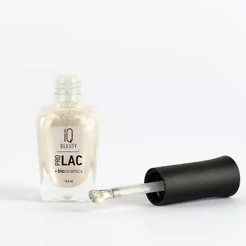 IQ BEAUTY Лак для ногтей укрепляющий с биокерамикой PROLAC+bioceramics