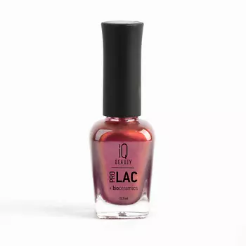 IQ BEAUTY Лак для ногтей укрепляющий с биокерамикой PROLAC+bioceramics