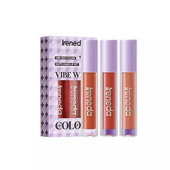 IRENEDA Набор матовых жидких помад для губ