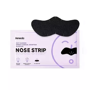 IRENEDA Набор очищающих масок-полосок для носа от черных точек, 10шт.