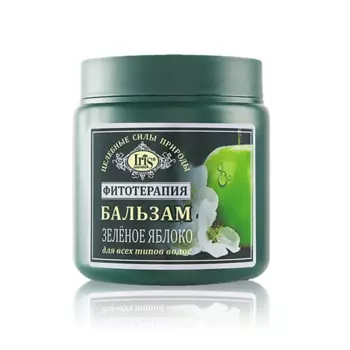 IRIS COSMETIC Бальзам для волос Зеленое яблоко Фитотерапия 500.0