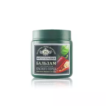 IRIS COSMETIC Бальзам ФИТОТЕРАПИЯ с экстрактом красного перца 500.0