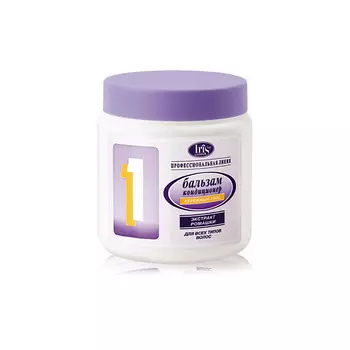 IRIS COSMETIC Бальзам-кондиционер №1 Бережный уход с ромашкой 500.0