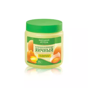 IRIS COSMETIC Бальзам-кондиционер Народная аптека Яичный 500.0