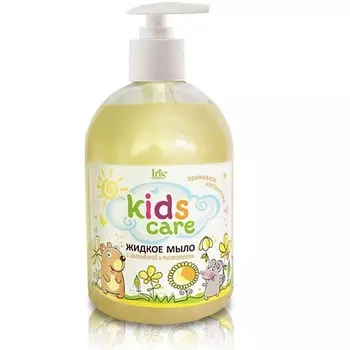 IRIS COSMETIC Мыло жидкое детское Kids Care с календулой и чистотелом 500.0