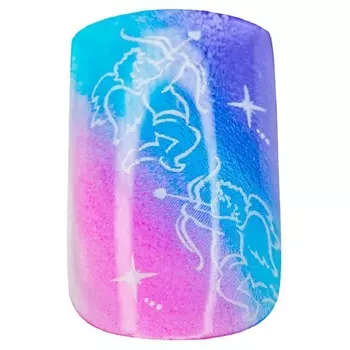 IRISK Ногти накладные с дизайном на 2 маникюра