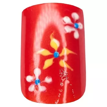 IRISK Ногти накладные с дизайном на 2 маникюра